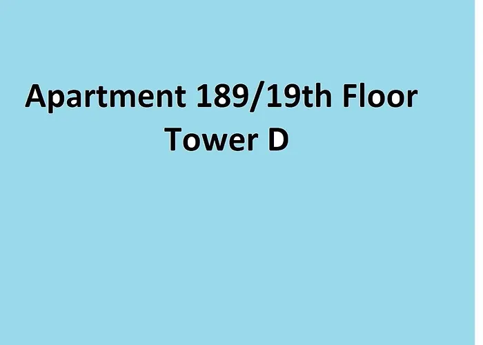 Sky & Floor 33th 28th & 25th & 19th & 13th 12th With Pool & & Fitness & Parking Included In Price Appartamento